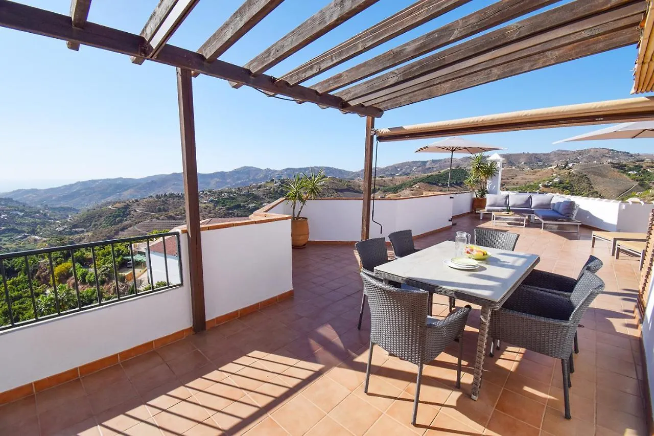 Penthouse 17A, Frigiliana 2 Bedroom, Pool, Large Terrace And Amazing Views In The Center Of Frigiliana Hansonholiday Rentals Apartmán